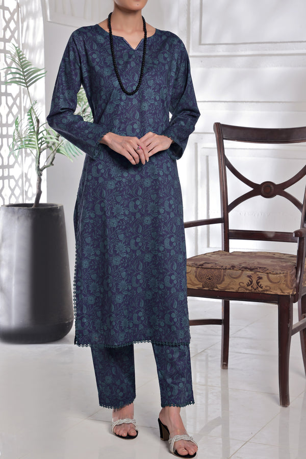 Unstitched Lawn 2 Piece Suit