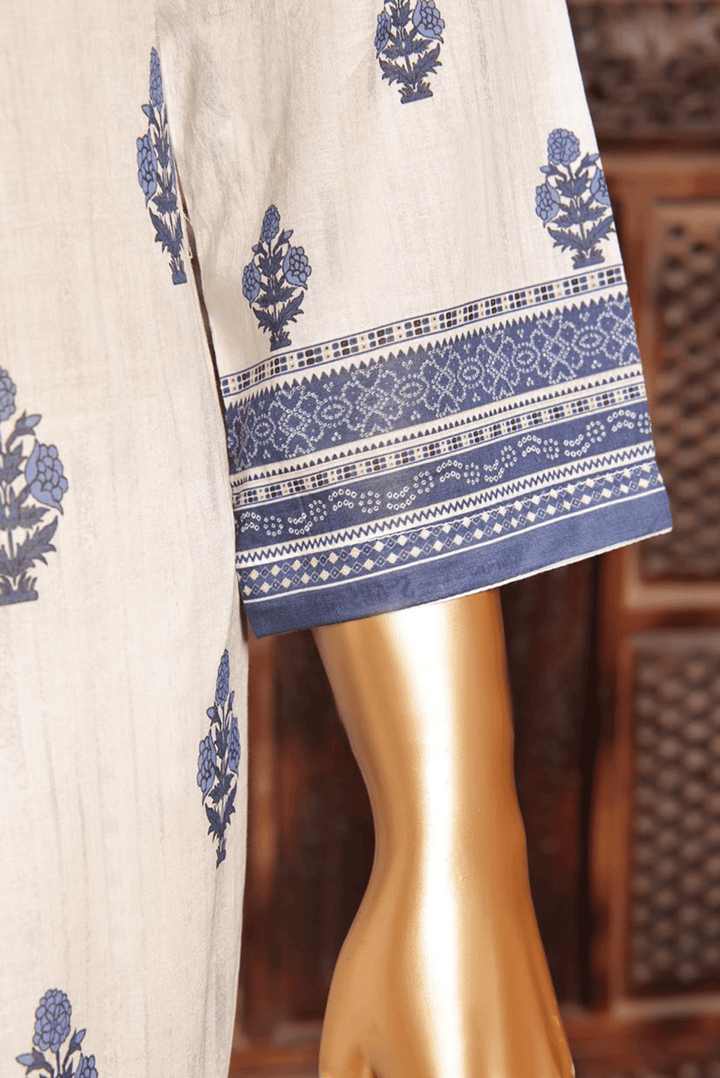 3 PIECE - DIGITAL PRINTED CHIKANKARI LAWN SUIT - PAK FABRICS
